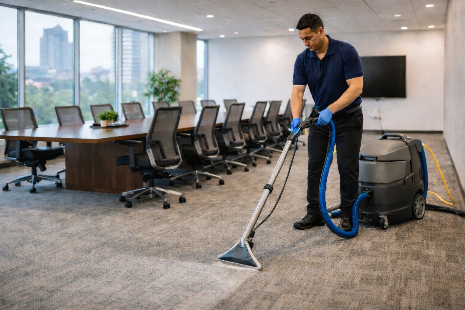 Commercial carpet cleaning serving Tulsa and surrounding cities
