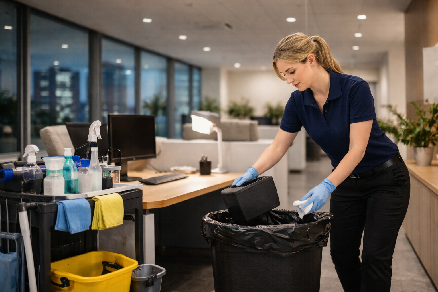 Office and retail janitorial cleaning in Tulsa and Green Country
